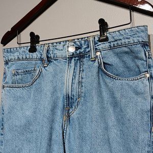 Light Blue H&M. Cropped Denim Jeans 31/32